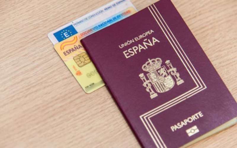 Pasaporte español. /EPDA