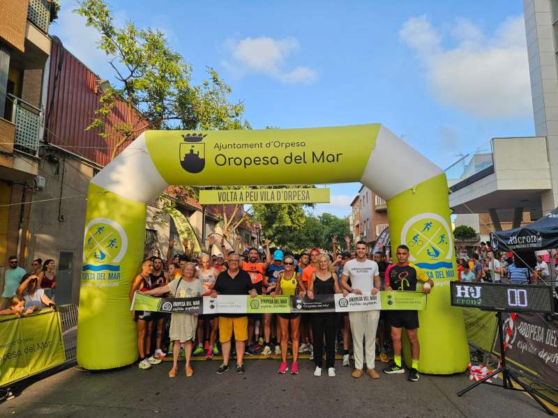 Volta a Peu del 2024  Foto: Ayuntamiento de Oropesa del Mar 