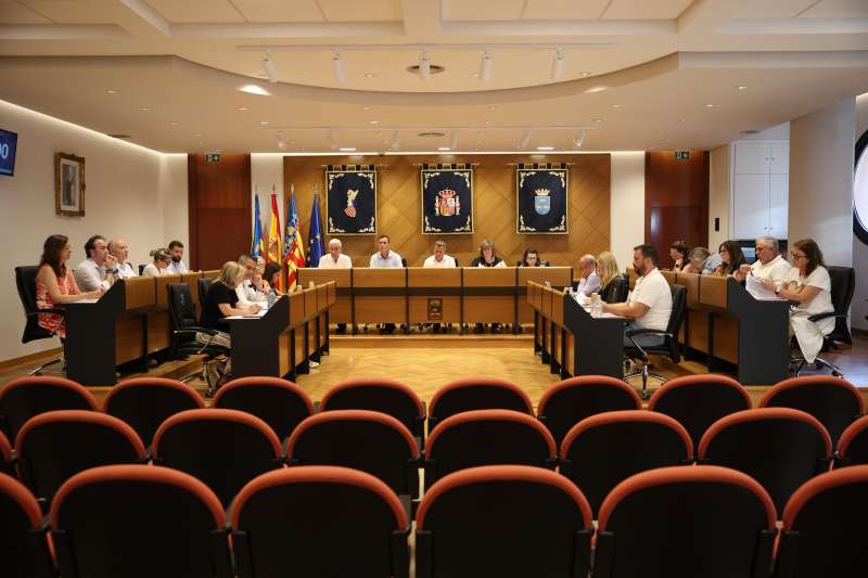 Pleno del Ayuntamiento de Burriana. EPDA