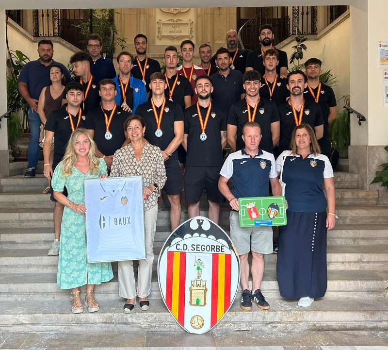 Recibimiento del CD Segorbe en el Ayuntamiento | EPDA