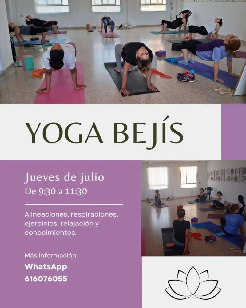 Clases de yoga en Bejs. EPDA