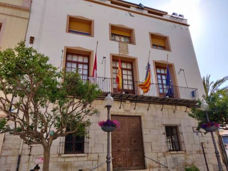 Imagen de archivo del ayuntamiento de Vinarós. /EPDA