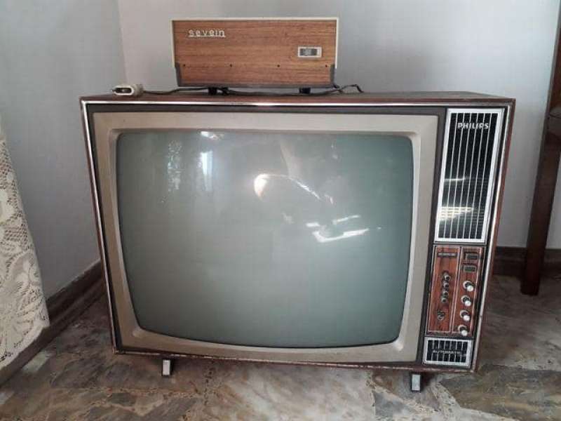 Un televisor antiguo. Archivo