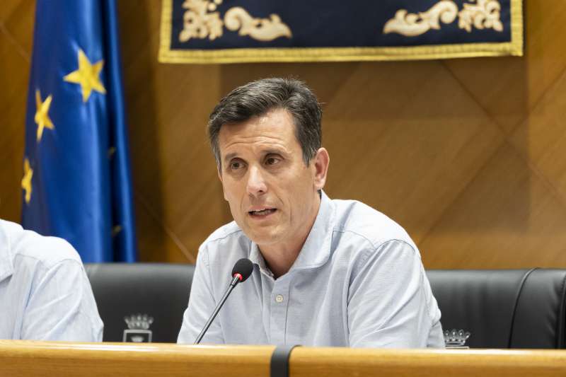 El concejal de Hacienda, Alejandro Clausell. EPDA