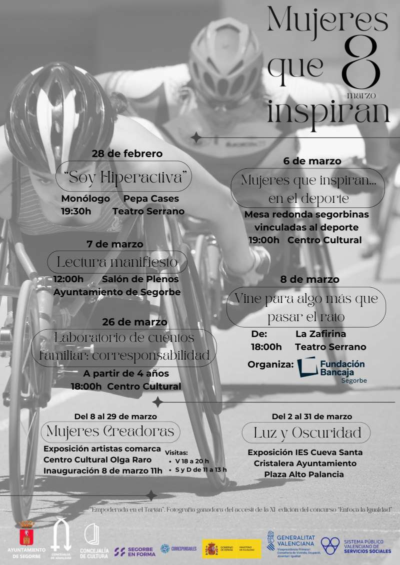 Cartel del 8M de Segorbe. EPDA