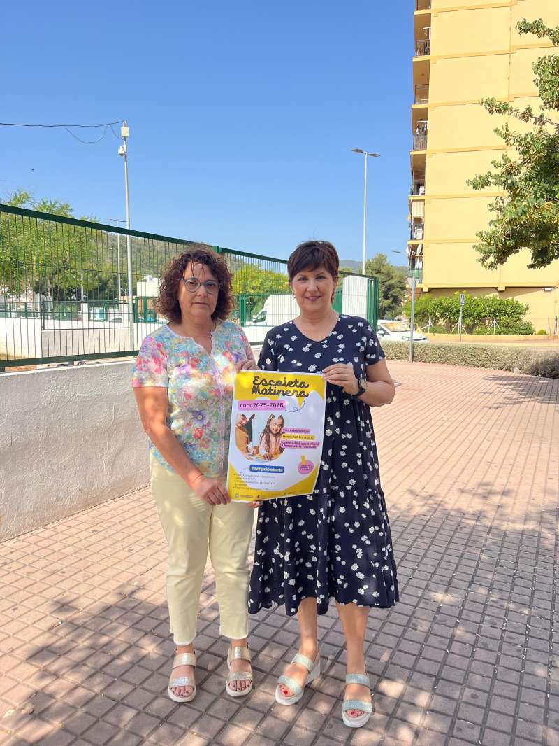 Presentacin del cartel de la Escoleta Matinera de la Vall dUix. EPDA