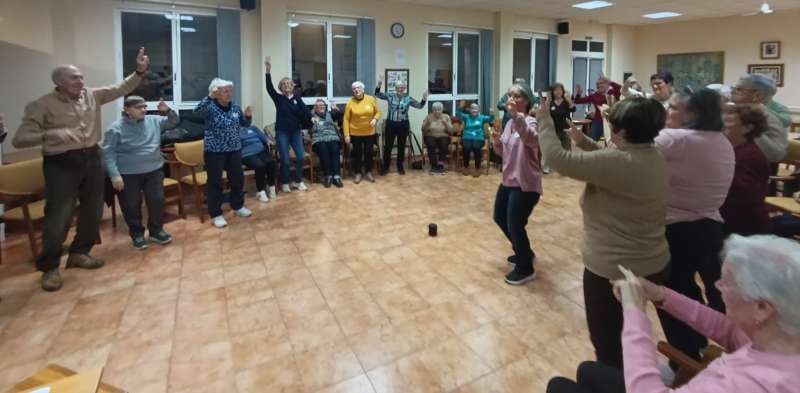 Actividad del proyecto Neuronas en movimiento. EPDA