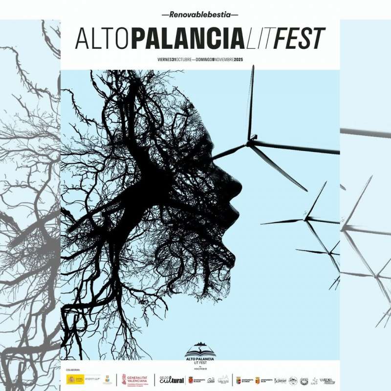 Cartel del Alto Palancia LitFest 2025. EPDA