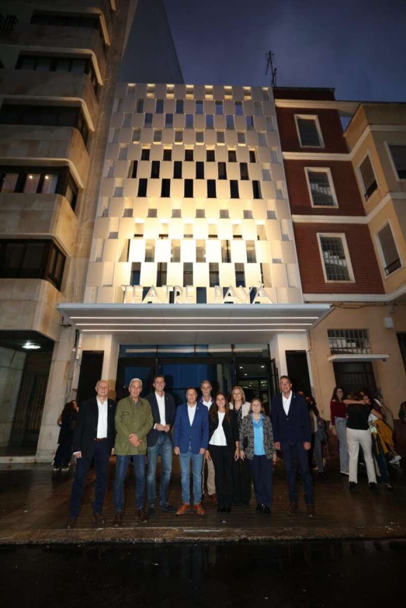 Nueva fachada del Teatro Pay de Burriana.  EPDA