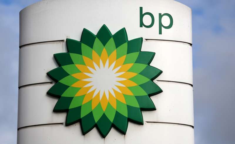 Logotipo de BP en una de sus gasolineras. EFE/EPA/ANDY RAIN/Archivo
