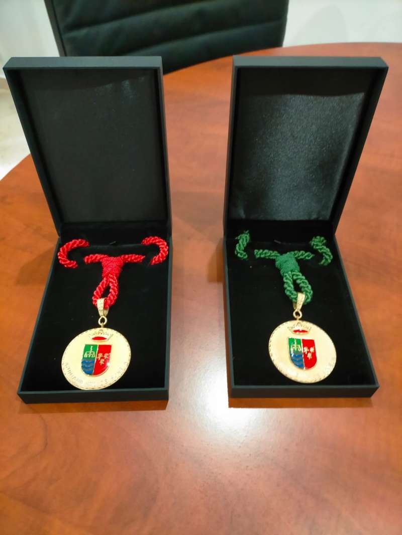 Medallas de oro para voluntarios y sanitarios