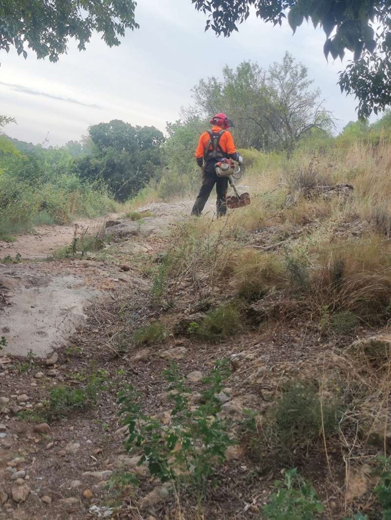 Los trabajos de prevencin de incendios. EPDA