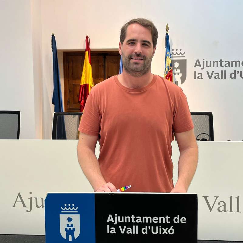 Marc Seguer, concejal de Medio Ambiente y Transicin Ecolgica del Ayuntamiento de la Vall dUix.  EPDA 