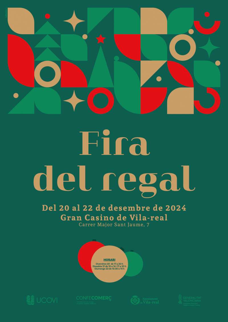 Cartell de la Fira del Regal dUcovi. EPDA