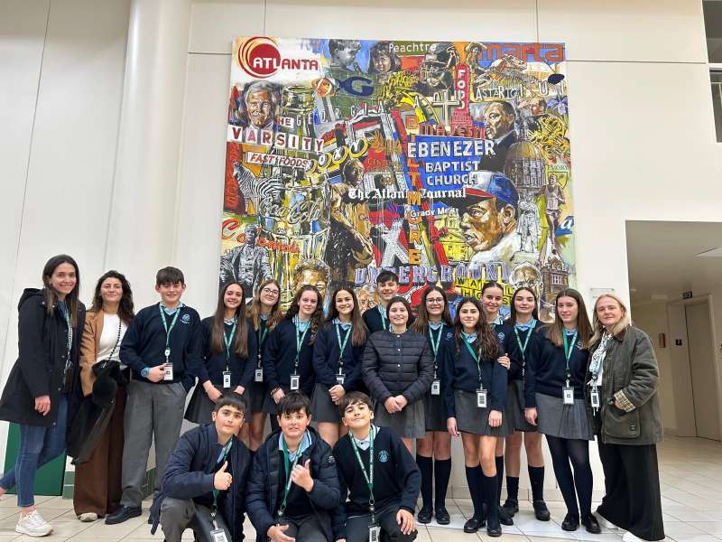 Alumnos del Seminario que participaron en el intercambio. EPDA