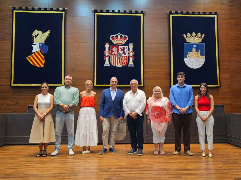 Recepción del Conseller / Foto: Ayuntamiento de Oropesa del Mar