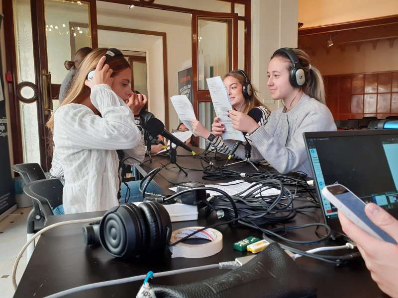 Momento de una de las grabaciones del programa. EPDA