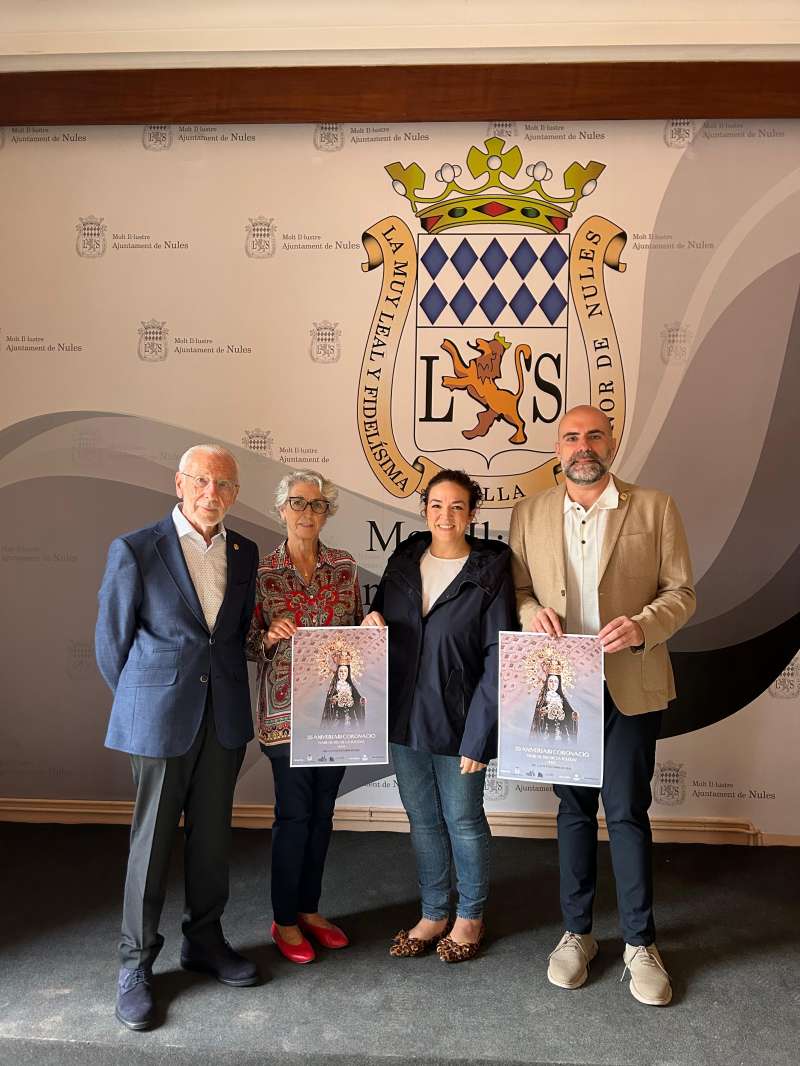 Presentaci de la programaci per a la conmemoraci a la Mare de Du de la Soletat, patrona de Nules.  EPDA 