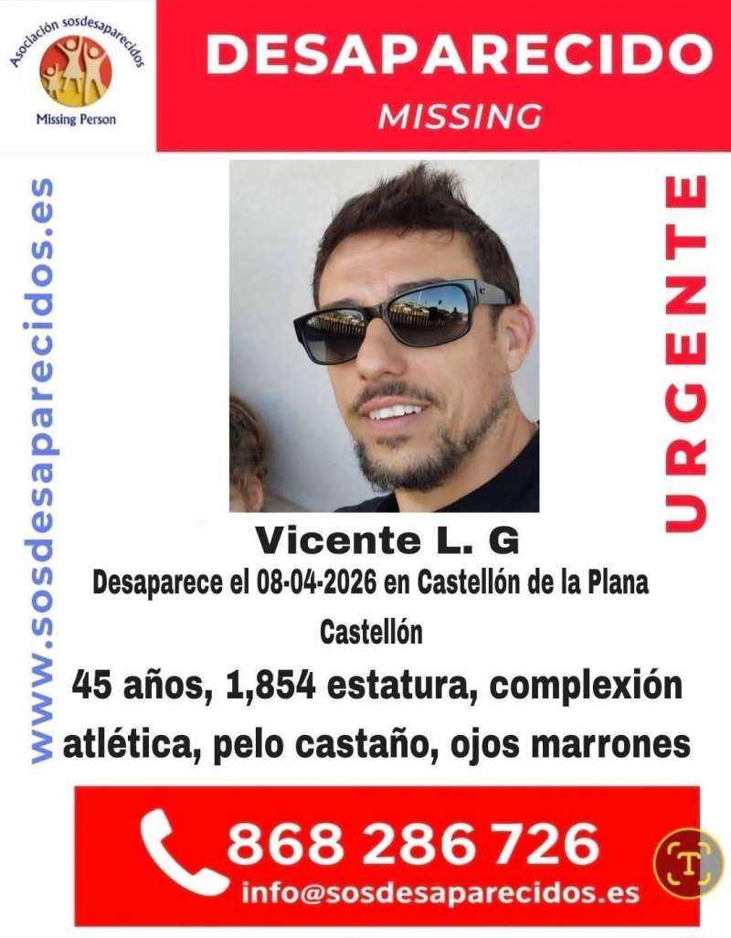 Cartel del desaparecido. EPDA