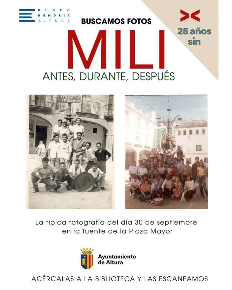 Cartel de la b�squeda de fotograf�as para la exposici�n. EPDA