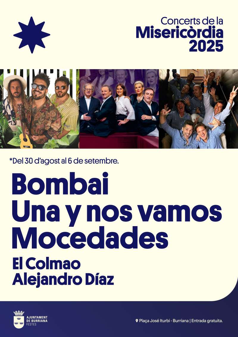  Concerts de la Misericòrdia 2025 | EPDA