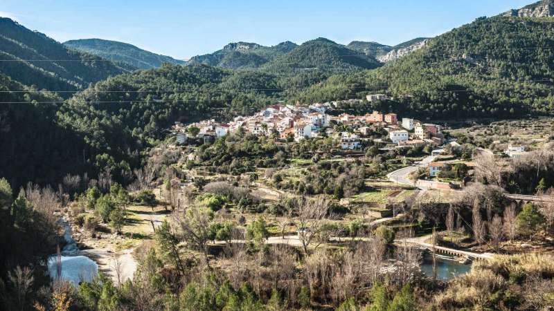 Vista del municipio de Cirat. EPDA