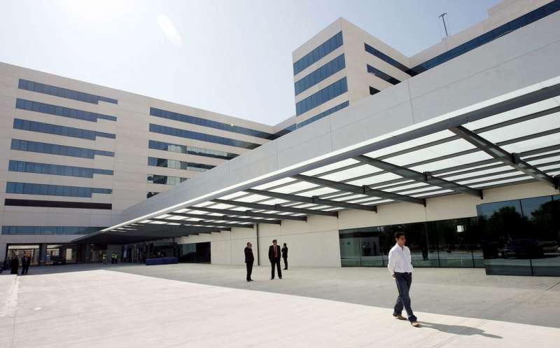 Vista general del nuevo Hospital La Fe de Valencia. /EFE /Kai FÃ¶rsterling