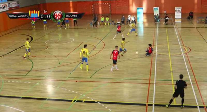 Captura de imagen de Futsal Mataró TV