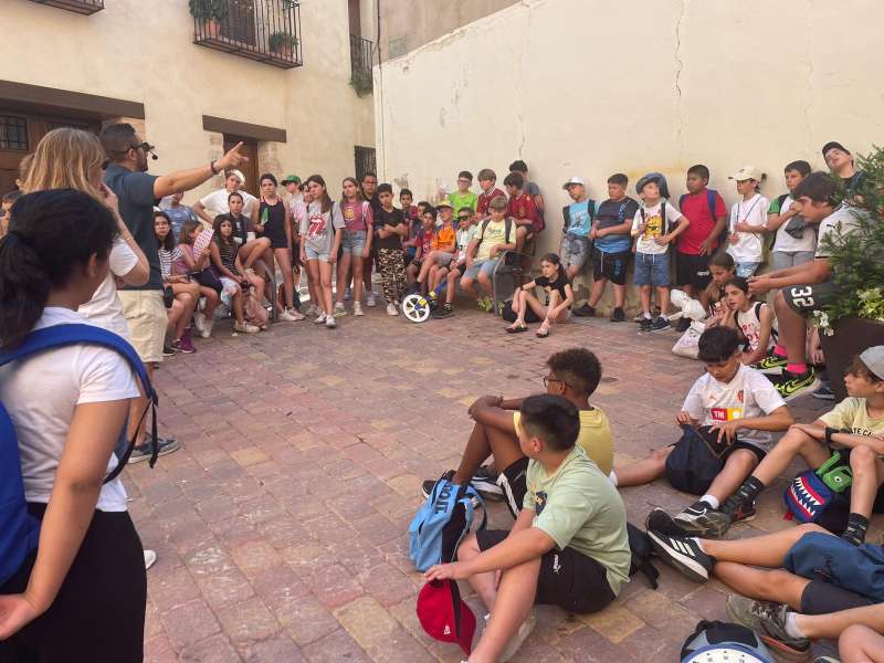Una de las actividades de la ruta. EPDA