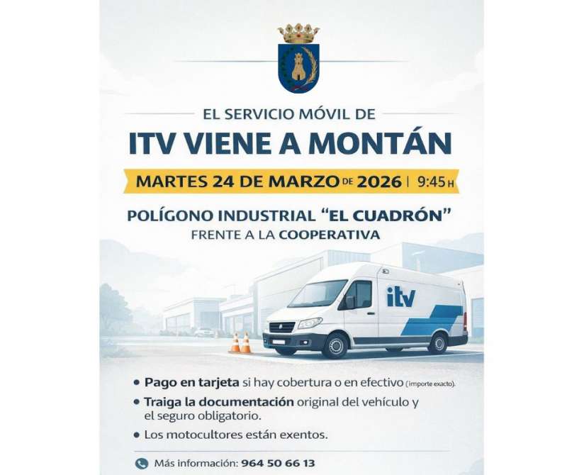 La ITV m�vil visita Mont�n. EPDA