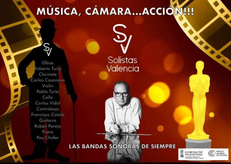 Cartel del evento musical en Benafer. EPDA