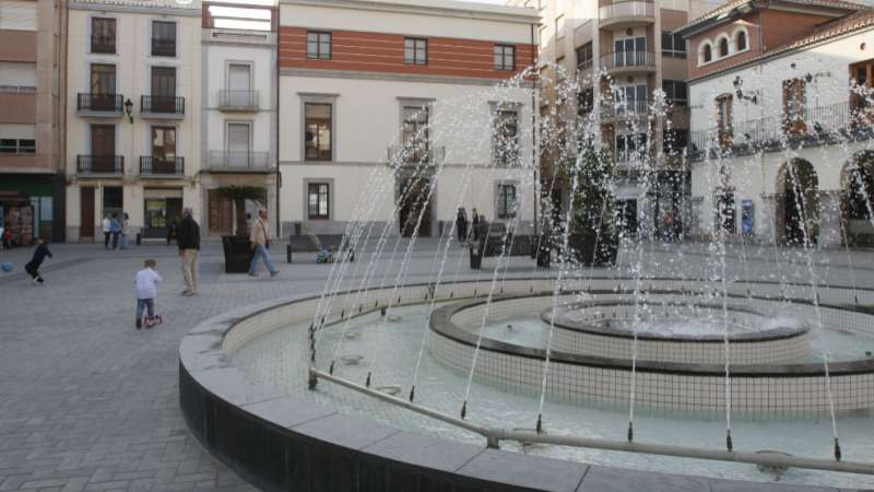 Imatge de la plaça del Ajuntament de Nules. /EPDA