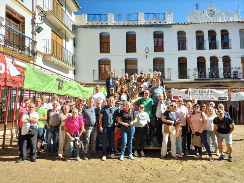 El PSOE en la plaza de toros de Altura