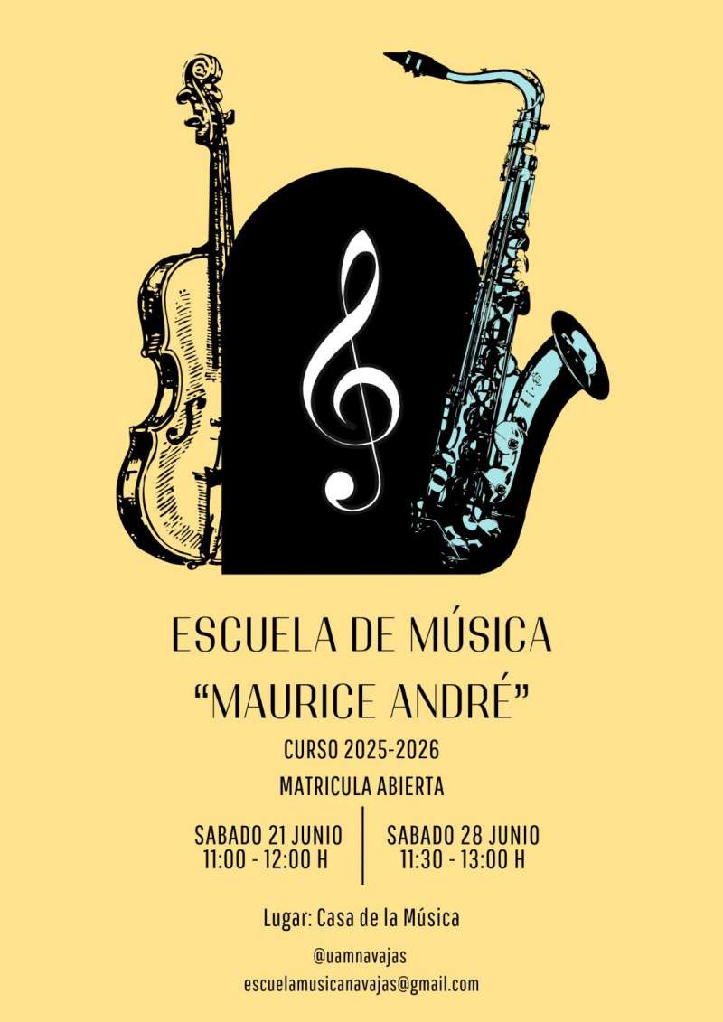 La escuela de msica busca nuevos alumnos. EPDA