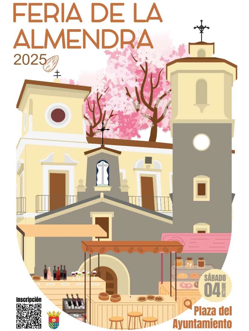 Cartel del evento de la Feria de la Almendra de Benafer. EPDA