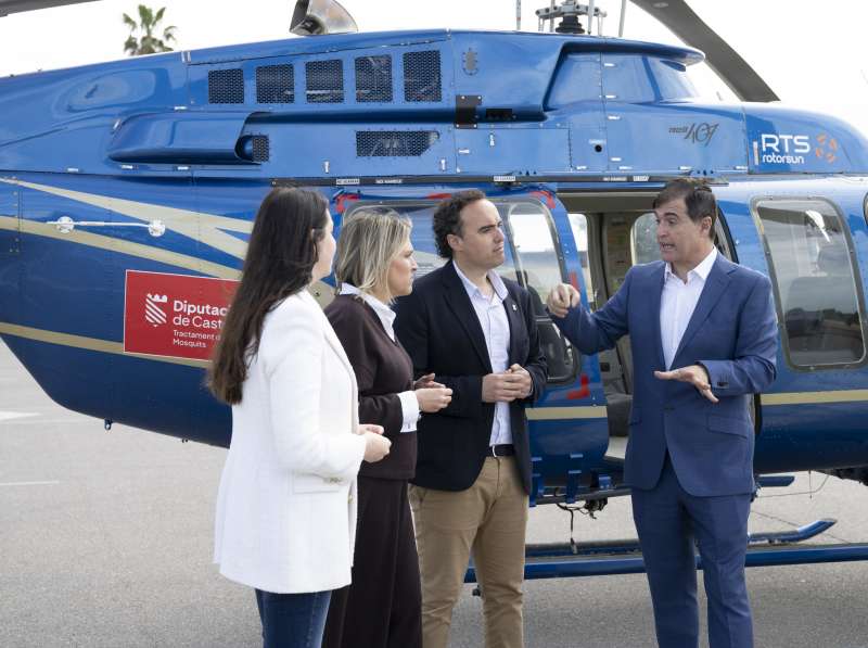 La Diputaci Provincial de Castell intensifica la lluita contra els mosquits i realitzar tractaments aeris durant tres dies a partir deste dimecres. EPDA