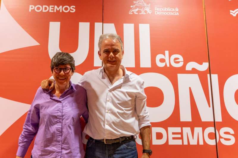 Pilar Lima y Hector Illueca. /EPDA