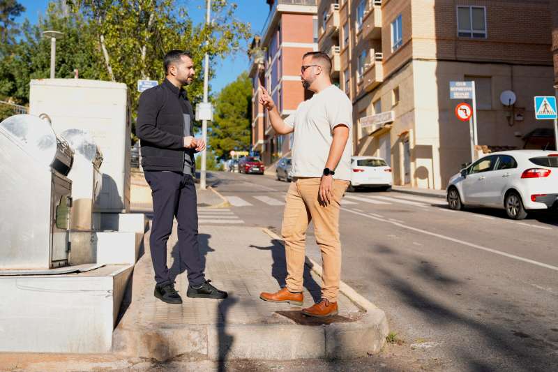 Samuel Falomir y Robert Tena.  EPDA