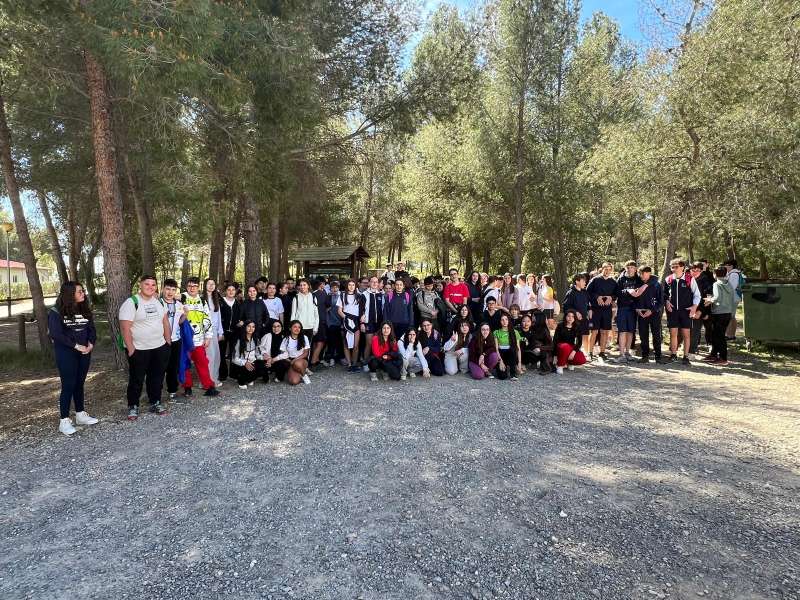 Cientos de estudiantes participaron en la actividad. EPDA