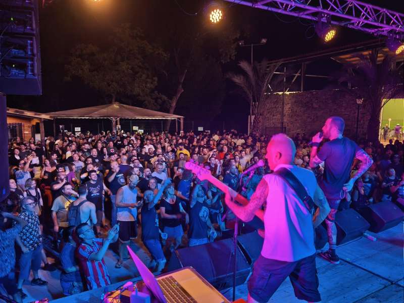 Imagen de uno de los conciertos del Millarts Rock. EPDA