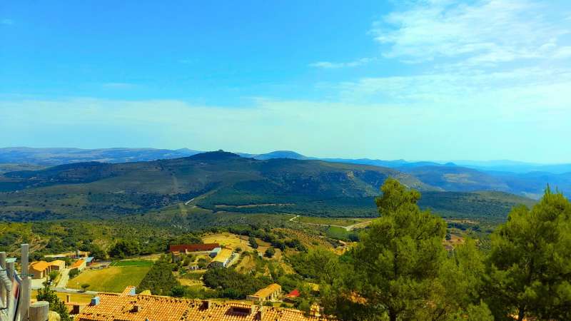 Imagen panormica de un monte del Alto Palancia. EPDA