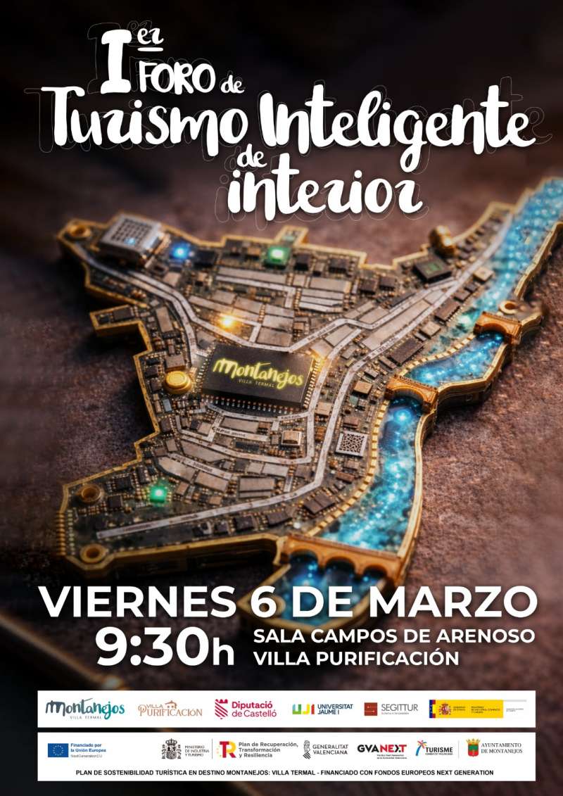 Cartel del evento en Montanejos. EPDA