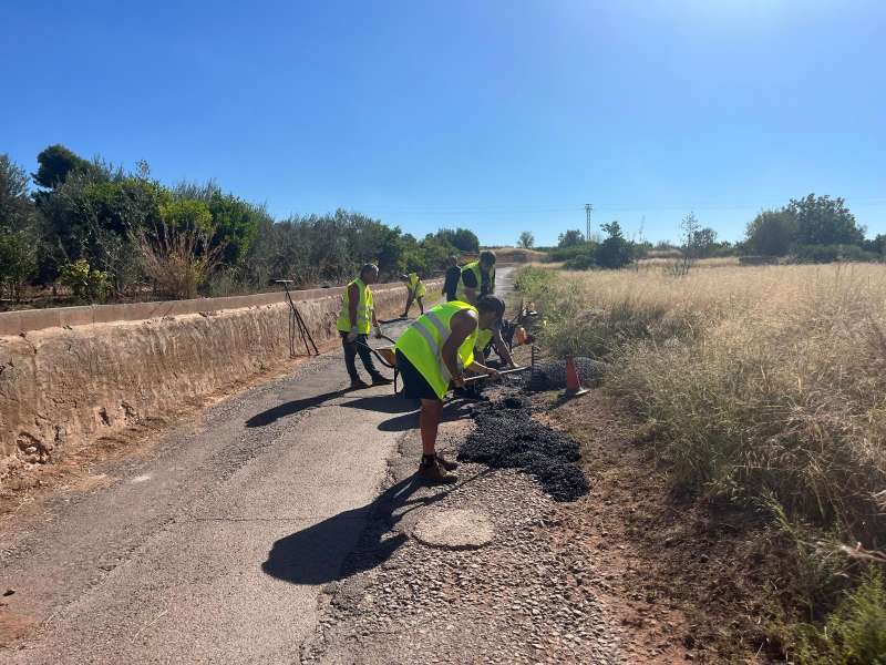 Mejora de caminos en la Vall dUix.  EPDA 