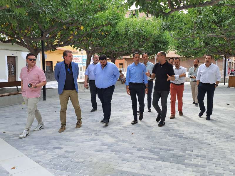Visita institucional a la plaa de Fra Asensi Nebot. EPDA