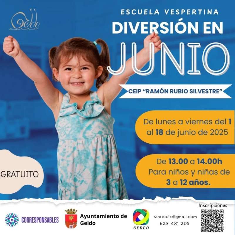 Escuela vespertina en Geldo. EPDA