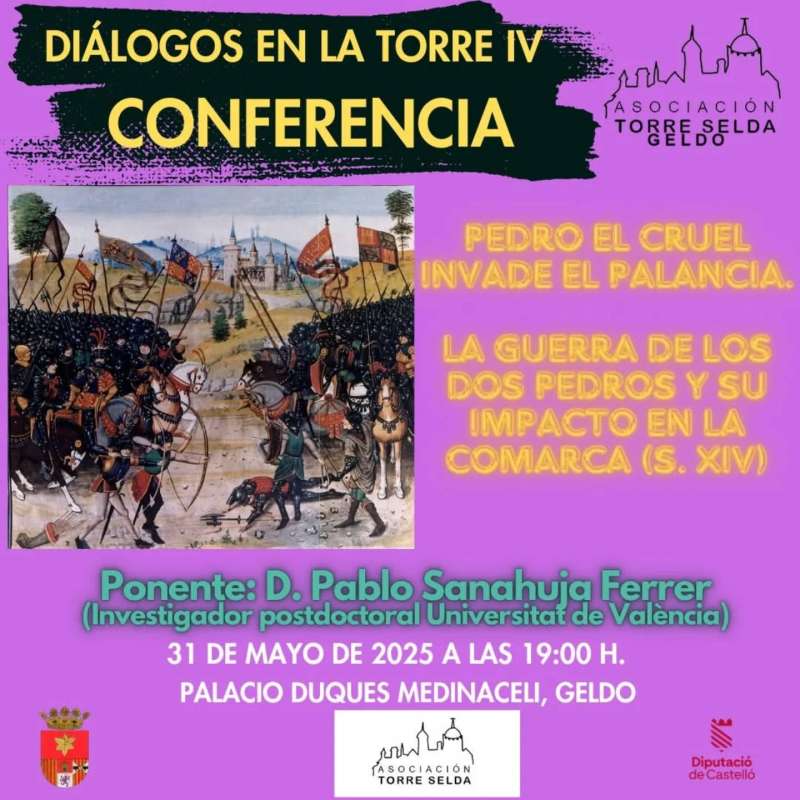 Horario de la ponencia en Geldo. EPDA