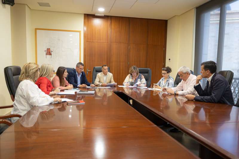 Imagen de la reunin.  EPDA