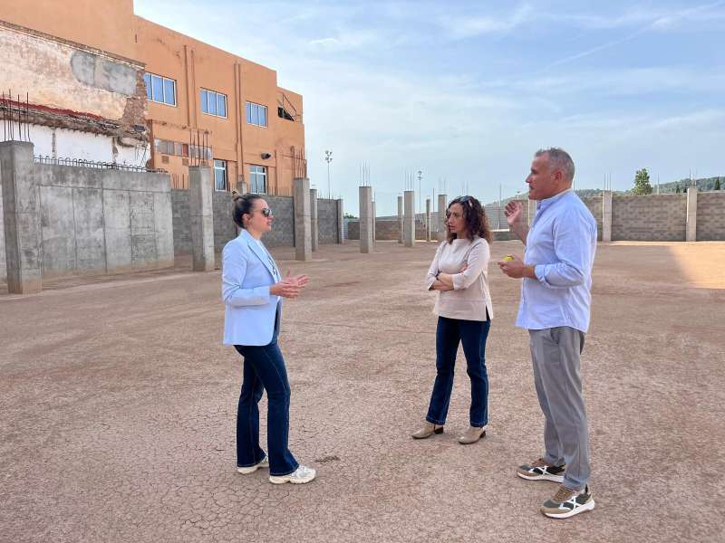 Visita a les obres. EPDA