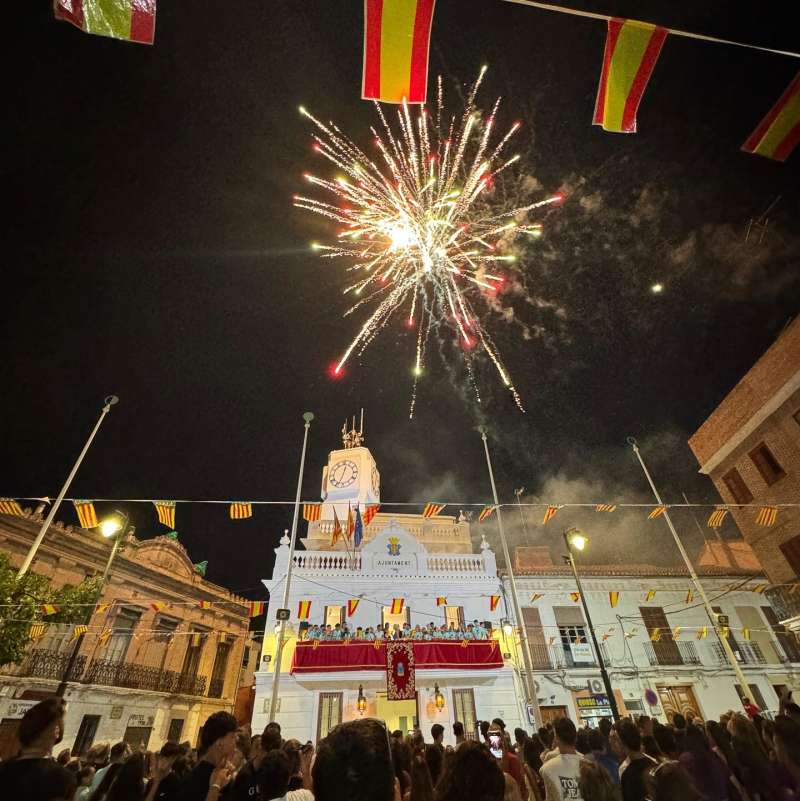 El pregó des del balcó de l