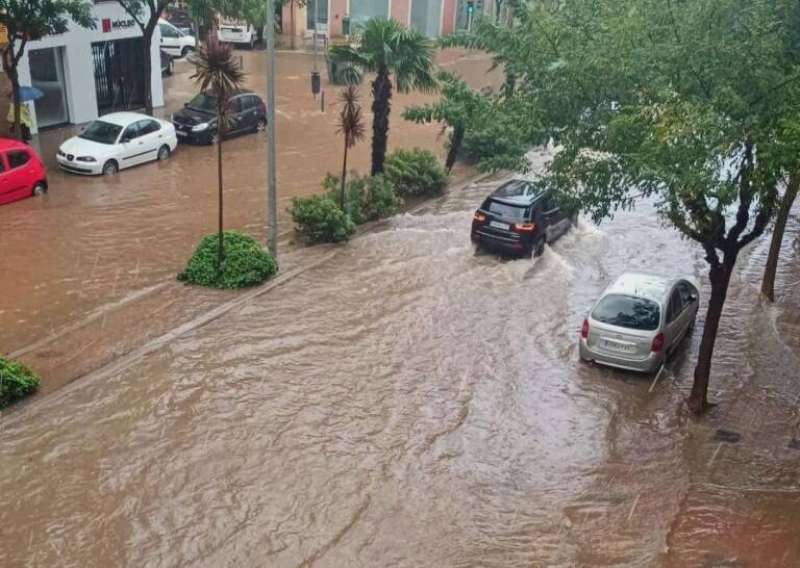 Lluvias torrenciales en Castelln. EPDA